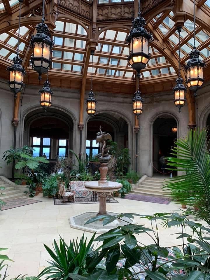 Winter Garden inside Biltmore Estate